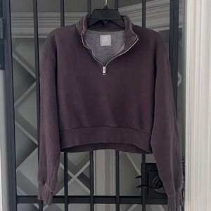 Aritzia Tna Cozy Fleece Perfect Sweater